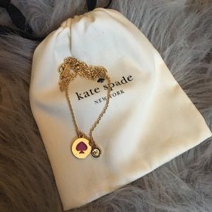 Kate spade spot the spade necklace ♠️